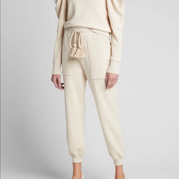 ULLA JOHNSON
Alfie Boiled Wool Joggers Ivory Size S - Picture 7 of 14